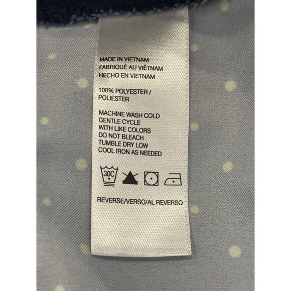 Izod Golf Women’s Shorts Navy Polka Dot Sizw 12 - Picture 8 of 8